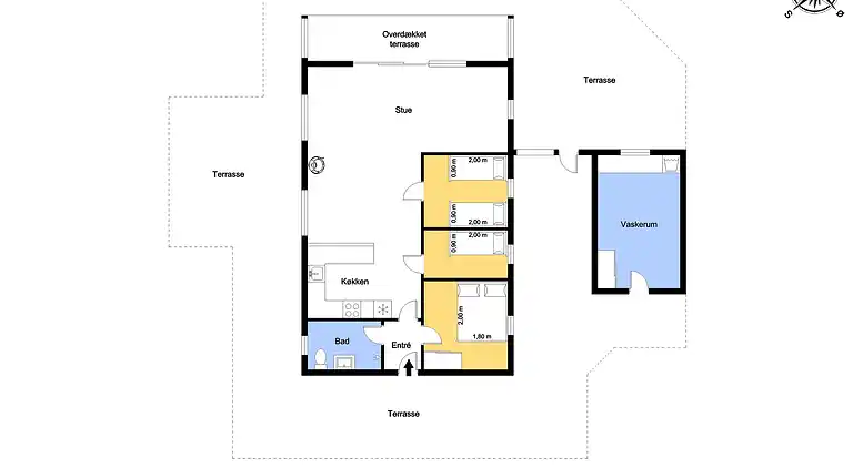 Feriebolig i Nørre Fjand