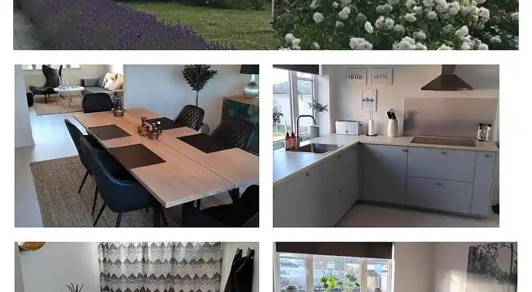 Unik villa med havneudsigt