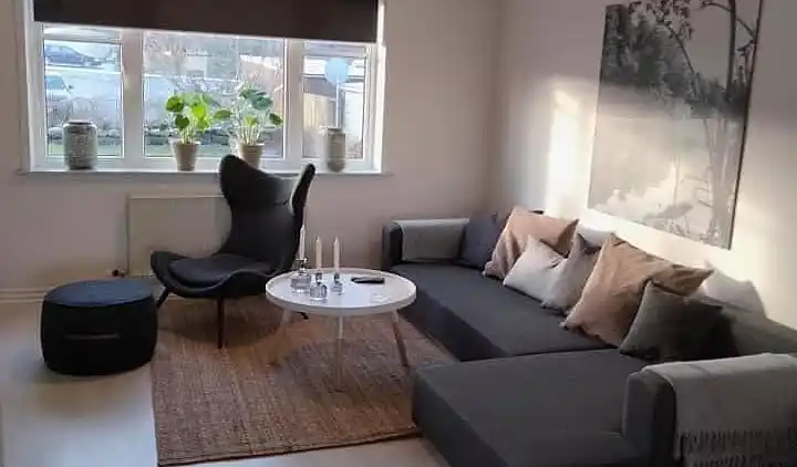 Unik villa med havneudsigt
