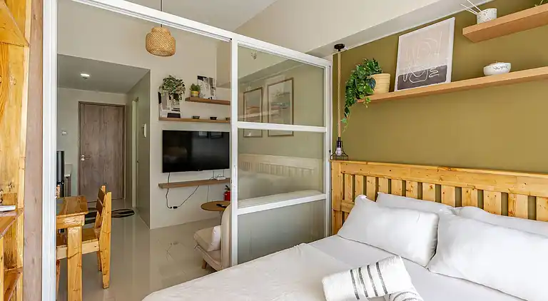 Gemütliche und von der Natur inspirierte Studioeinheit