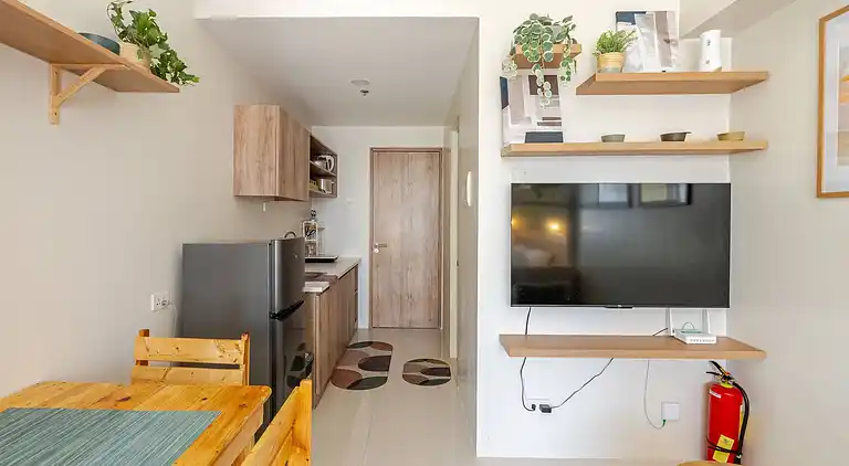 Gemütliche und von der Natur inspirierte Studioeinheit