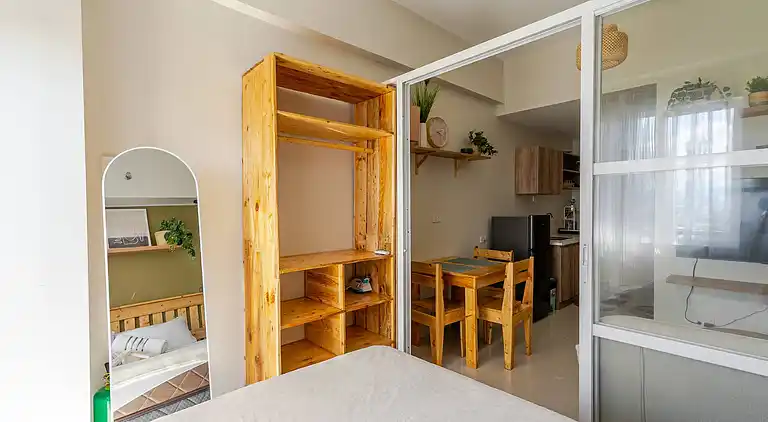 Gemütliche und von der Natur inspirierte Studioeinheit