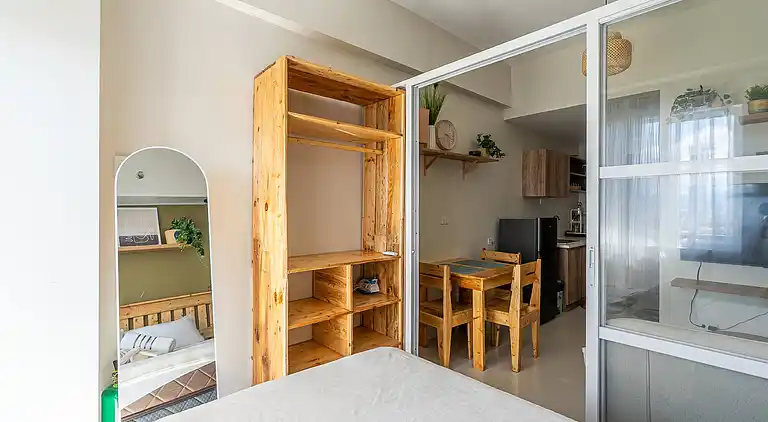 Gemütliche und von der Natur inspirierte Studioeinheit