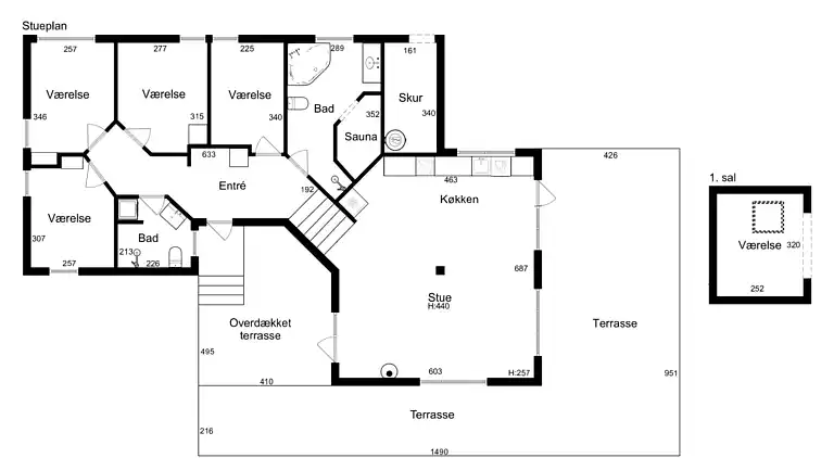 Vue sur la mer, spa et place pour la famille