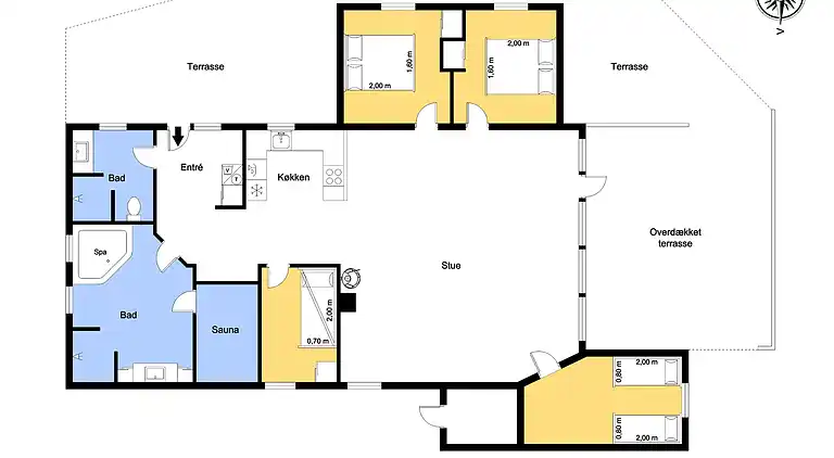 vakantiehuis in Nørre Fjand