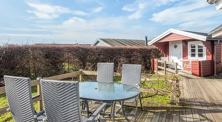 Feriebolig ved Hejlsminde Strand