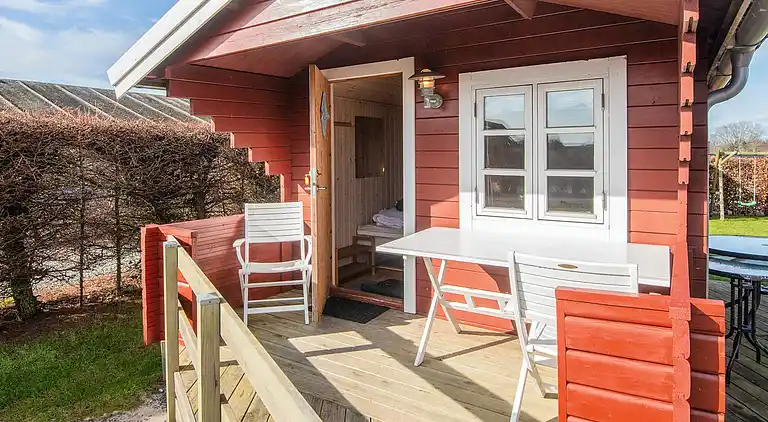 Feriebolig ved Hejlsminde Strand