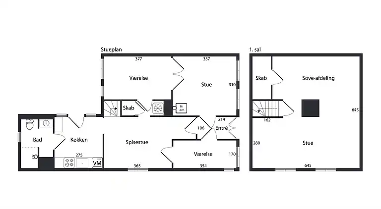 Historisk byhus i Ærøskøbing
