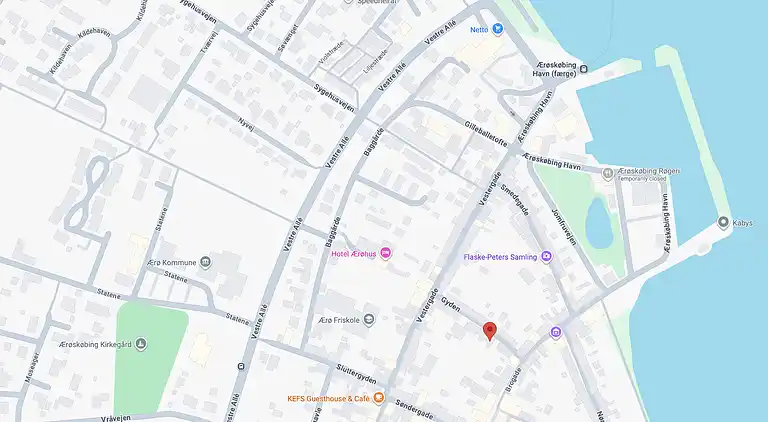 Historisk byhus i Ærøskøbing