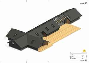 Stort sommerhus nær strand og Rørvig Havn