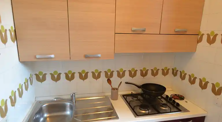 Comfy flat with garden and pool