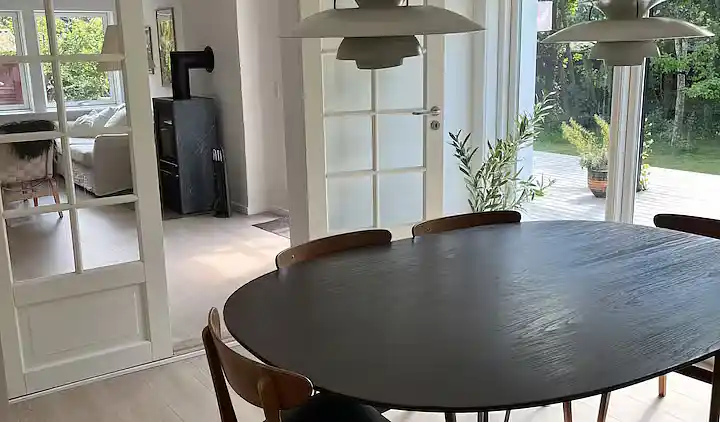 Hyggeligt feriehus tæt på strand og natur