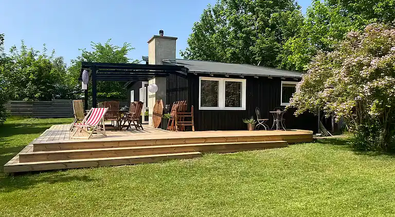 Hyggeligt feriehus tæt på strand og natur
