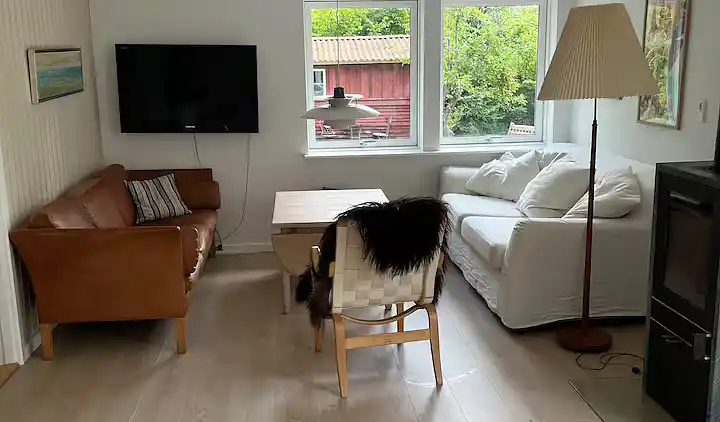 Hyggeligt feriehus tæt på strand og natur