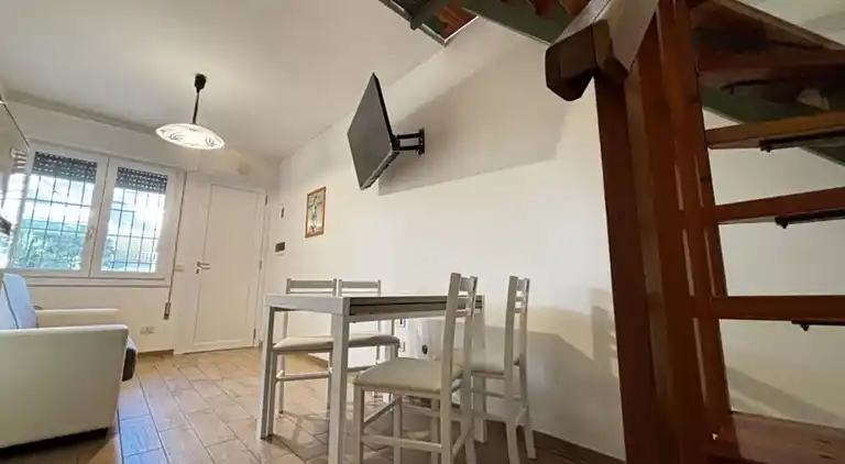 Cozy apartment with garden and pool