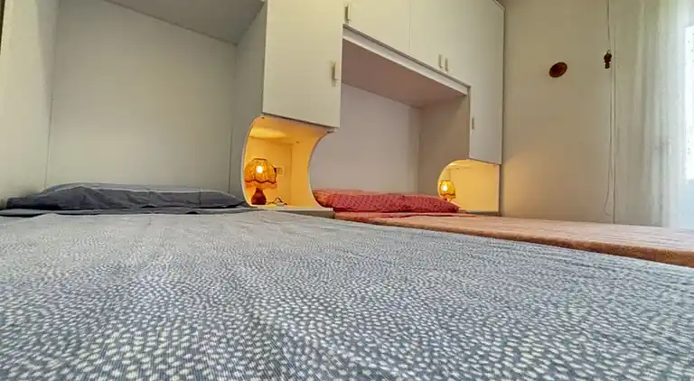 Cozy apartment with garden and pool