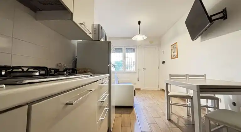 Cozy apartment with garden and pool