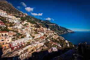 Terrazza con vista mozzafiato sul mare a Positano