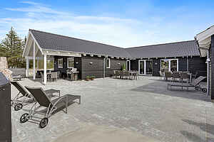 Stort familievennlig feriehus i Blåvand