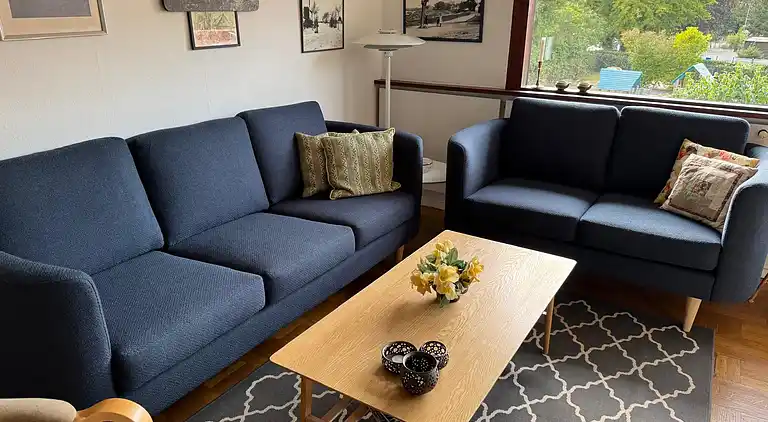 Gemütliches Haus in der Nähe von Wald und Küste