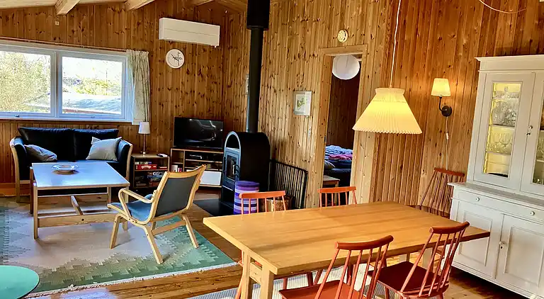 Sommerhushygge ikke langt fra strand og skov