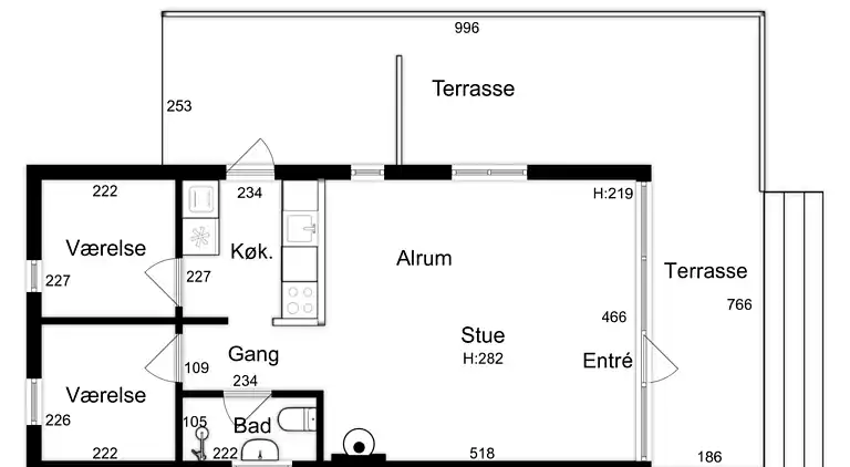 Gemütliches Ferienhaus mit Meerblick