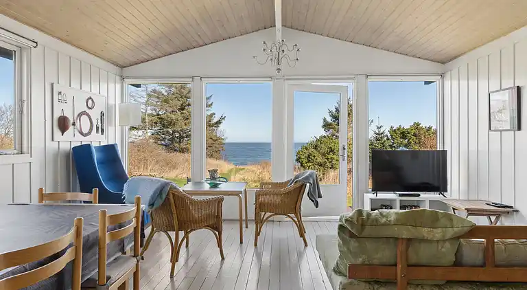 Gemütliches Ferienhaus mit Meerblick