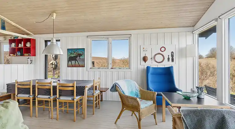 Gemütliches Ferienhaus mit Meerblick