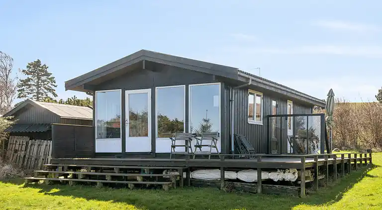 Gemütliches Ferienhaus mit Meerblick