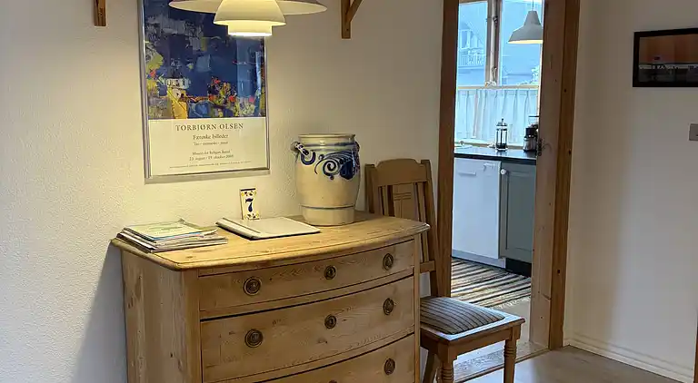 Charmantes Ferienhaus in der Stadt am Strand