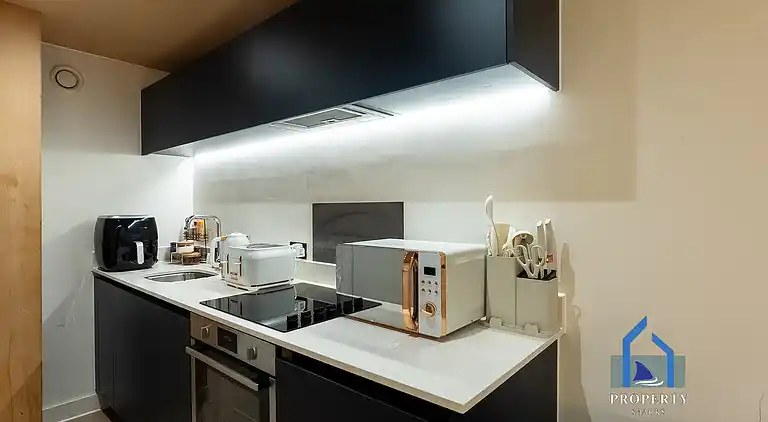 Sky Duplex - Central Manchester - Balkon, Terrasse und