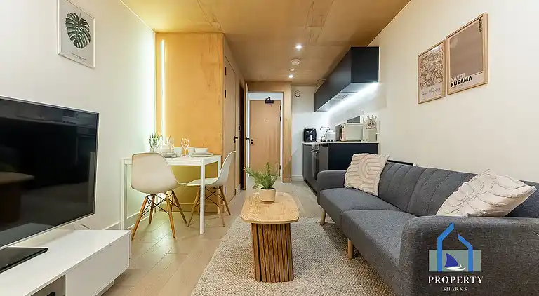 Sky Duplex - Central Manchester - Balkon, Terrasse und