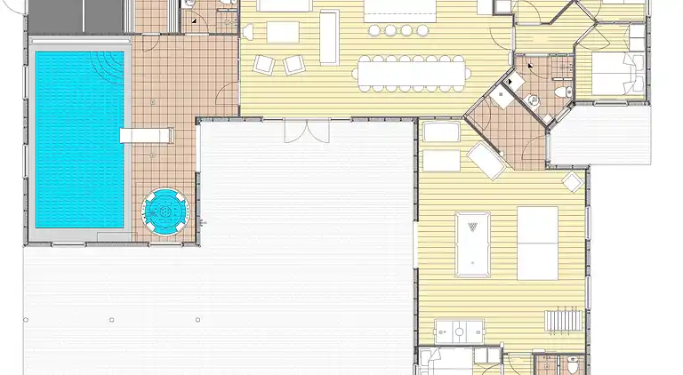 Familienfreundliches Haus bei Løkken mit Pool