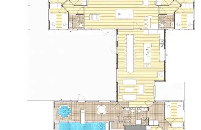 Charmantes Ferienhaus mit Pool & Spielraum