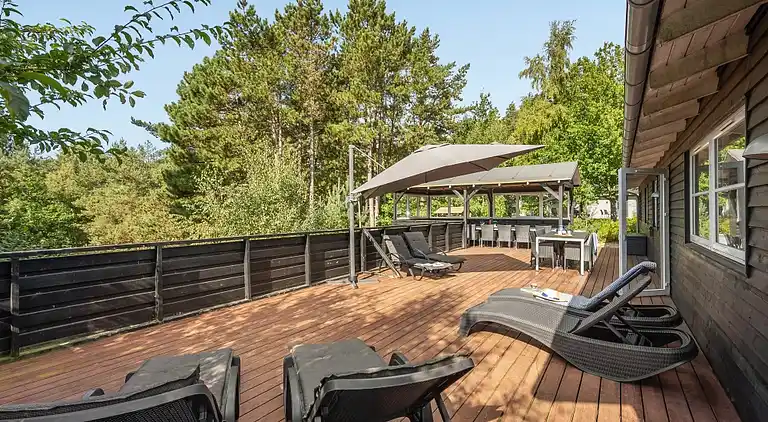 Ferienhaus bei Ebeltoft mit Pool & Spa