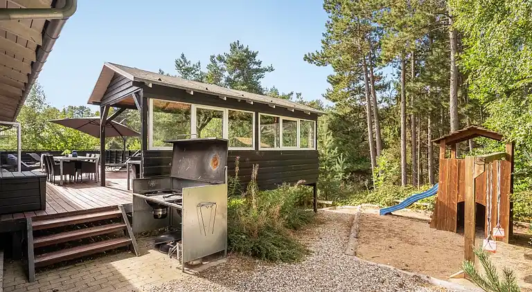 Ferienhaus bei Ebeltoft mit Pool & Spa