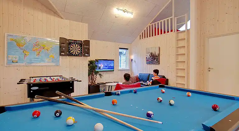 Ferienhaus mit Pool, Spa und großer Terrasse