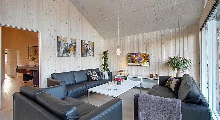 Ferienhaus mit Pool, Spa und großer Terrasse