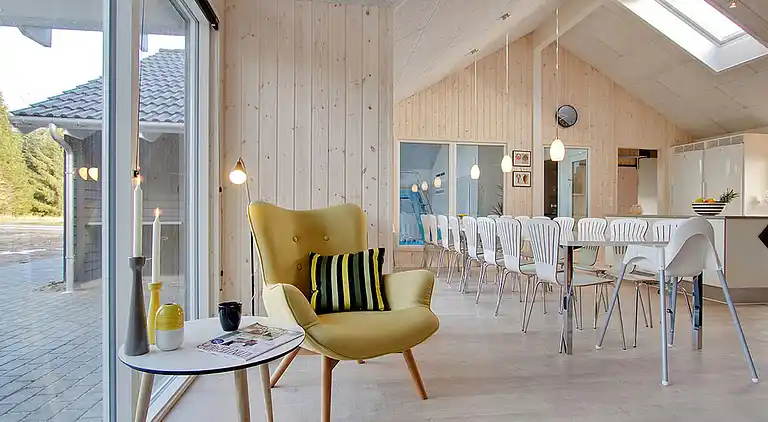 Ferienhaus mit Pool, Spa und großer Terrasse