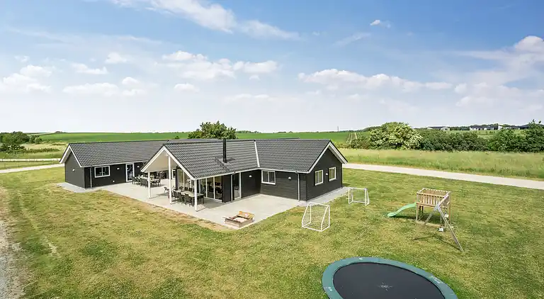 Luxus-Ferienhaus - Grenå Strand, Pool