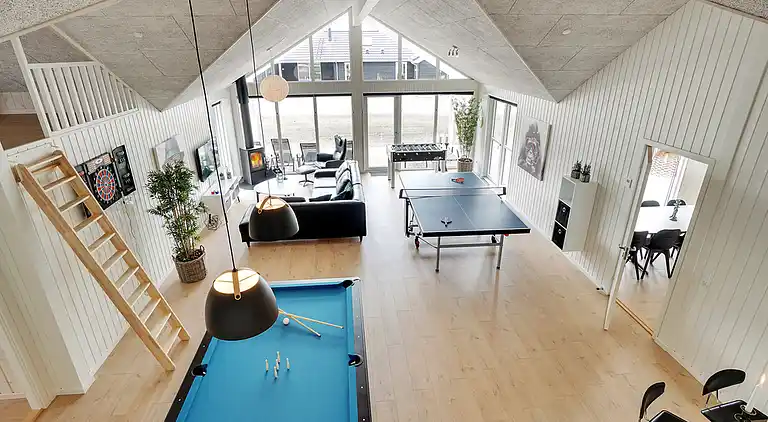 Luxus-Ferienhaus - Grenå Strand, Pool