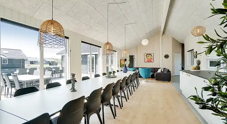 Luxus-Ferienhaus - Grenå Strand, Pool