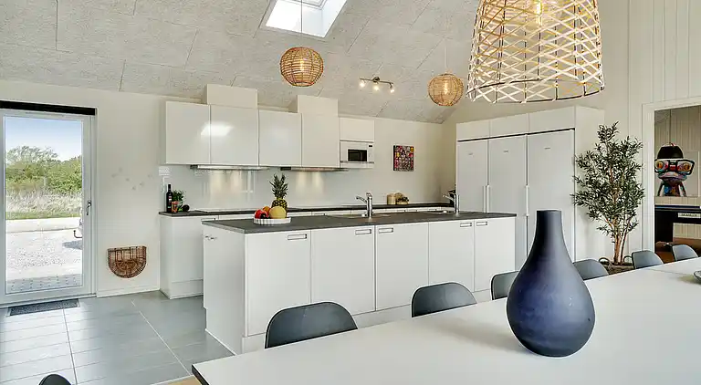 Luxus-Ferienhaus - Grenå Strand, Pool