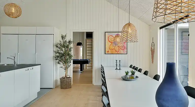 Luxus-Ferienhaus - Grenå Strand, Pool