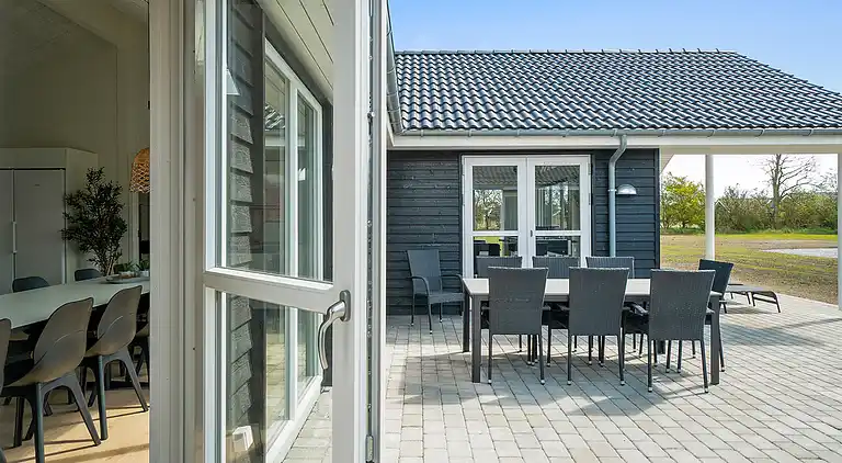 Luxus-Ferienhaus - Grenå Strand, Pool