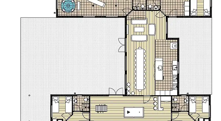 Ferienhaus für 24 auf Møn mit Pool & Spa