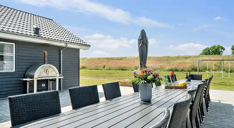 Luxus-Ferienhaus bei Grenå - für 24