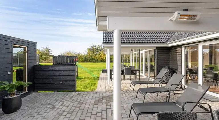 Familienfreundliches Haus in Mommark - Pool & Spa