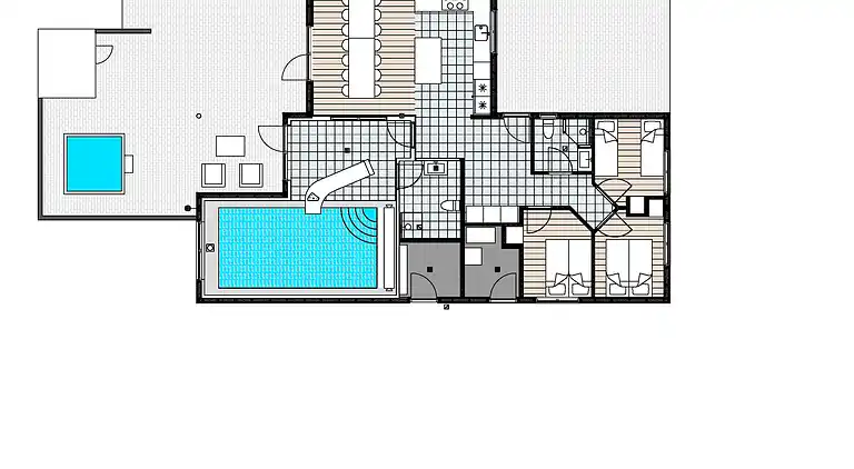 Familienfreundliches Haus in Mommark - Pool & Spa