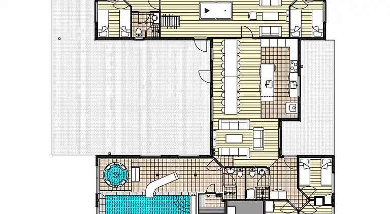 Großes Ferienhaus für 20 bei Marielyst